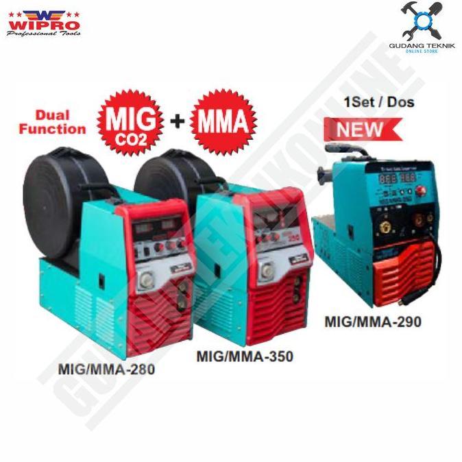 ORIZA Travo Las Inverter MIG Co+MMA WIPRO MMA350/Mesin Welding Listrik 380V