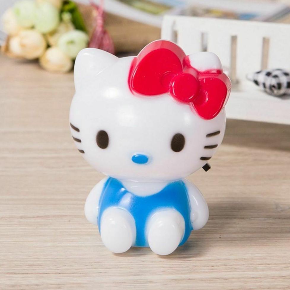 BIG PROMO LAMPU TIDUR HELLO KITTY/MINI NIGHT/LAMPU KAMAR/LAMPU ANAK/LAMPU WARNA/LAMPU DEKORASI/LAMPU