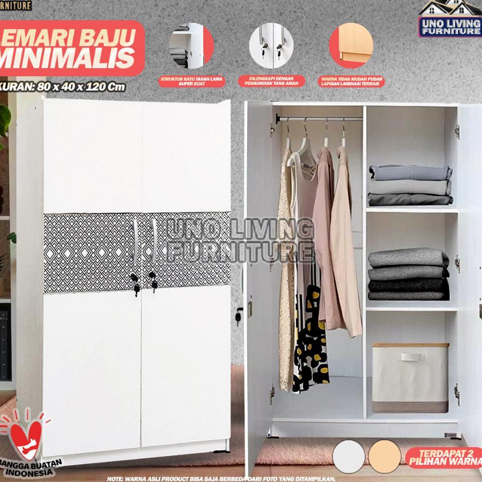 Lemari Pakaian Kayu Baby Locker Minimalis Bl05 Lemari Gantungan Lemari Kayu Minimalis Lemari Pakaian