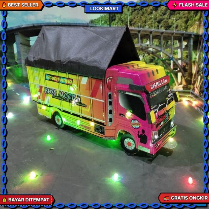 Promo Miniatur Truk Murah Truk Oleng Mainan Anak Boss Muda Kado Ulang Tahun Anak Anak Terlaris Dan T