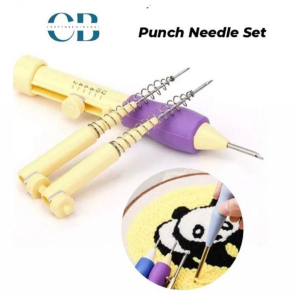 Alat Sulam Set/ Embroidery Needle Set/Punch Needle Set