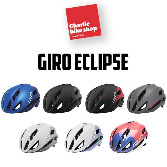 Helm Sepeda Giro Eclipse Spherical Cycling Helmet Aero Asian Fit