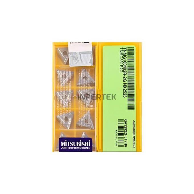 AKARA Insert TNMG 160402R-2G MITSUBISHI ORIGINAL Insert Bubut TNMG 16 04 02 TNMG160402R-2G Kanan