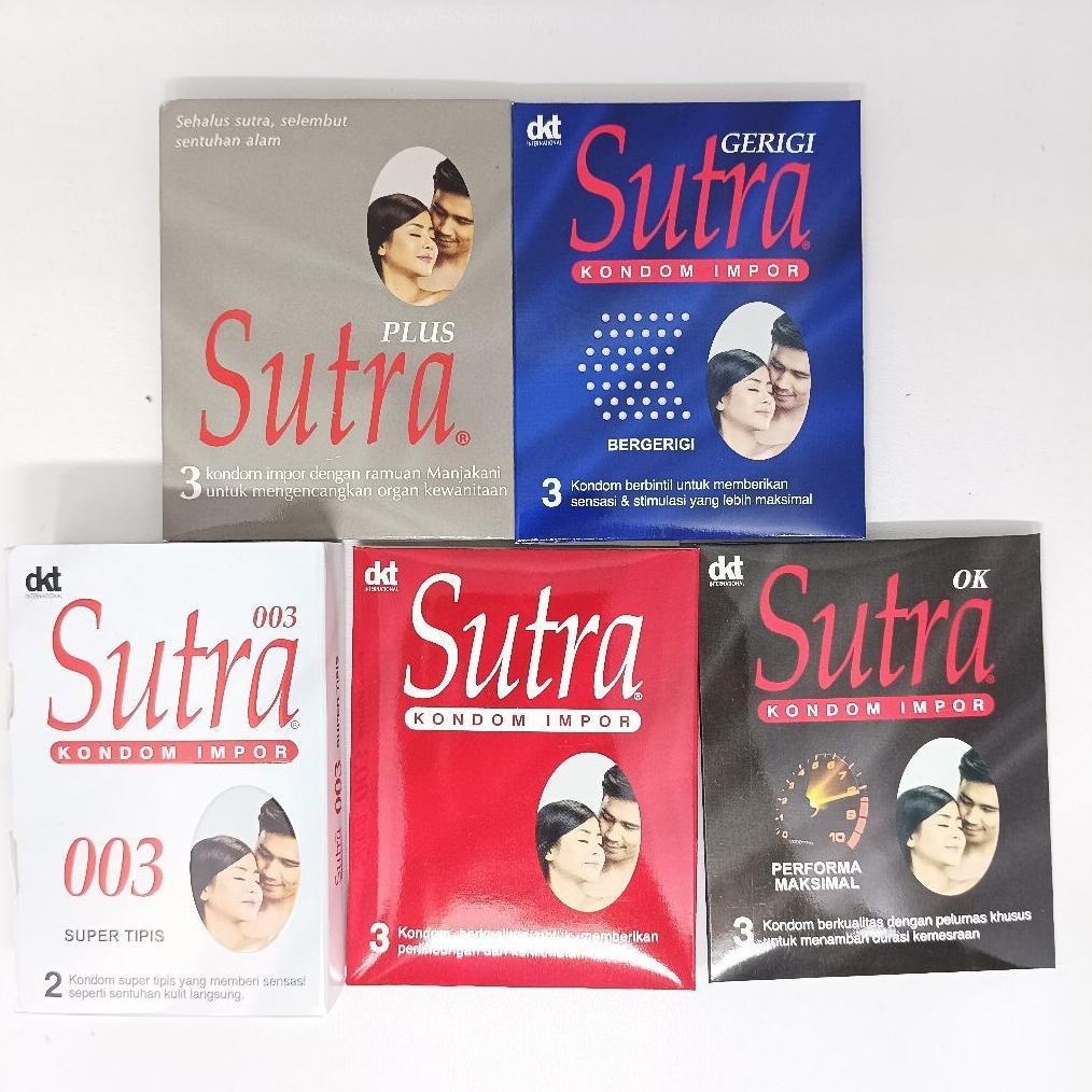 (Terbaru) SUTRA KONDOM ALL VARIAN / MERAH / OK / GERIGI / PLUS / 003 / KONTRASEPSI (Terlaris)
