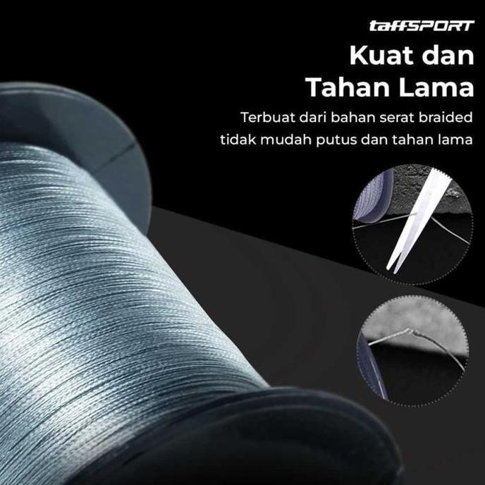 GARAVAR Senar Benang Tali Pancing Joran Profesional Fleksibel Extreme Braided