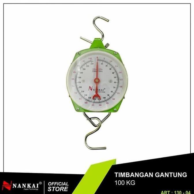 TERAR Timbangan Gantung Nankai 100KG / TImbangan Gantung Analog 100 Kg