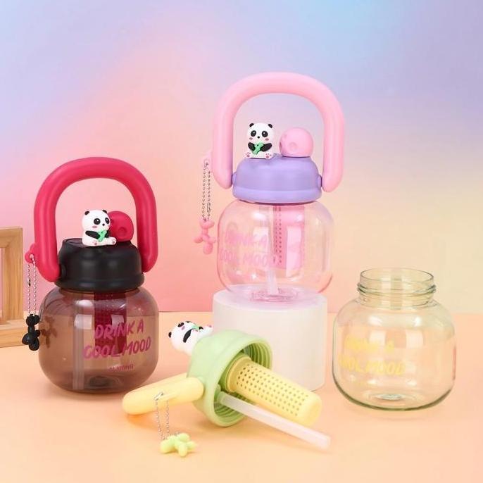 GARAVAR OLS Botol Minum Anak Tumblr Botol Air Ukuran 800ML Botol Minum Aesthetic Botol Minuman Lucu 