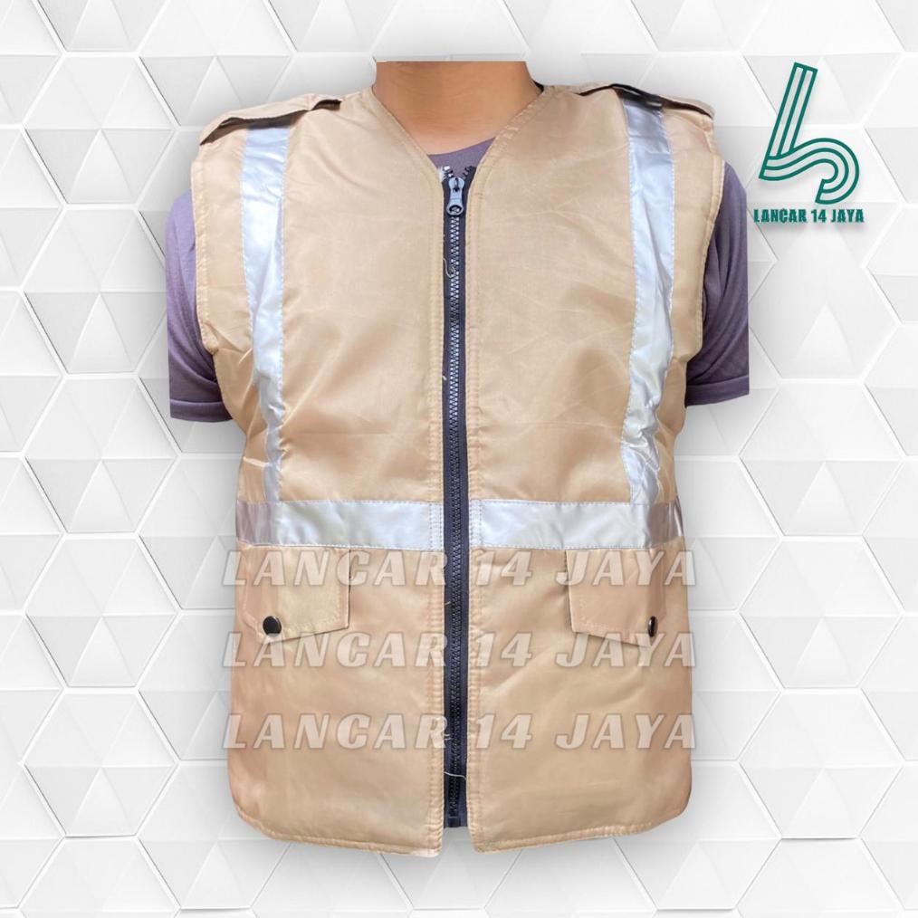 PREMIUM Rompi Parasit / Parasut - Rompi Safety - Rompi Proyek - Rompi Ojek - Rompi Parkir- Rompi Ser