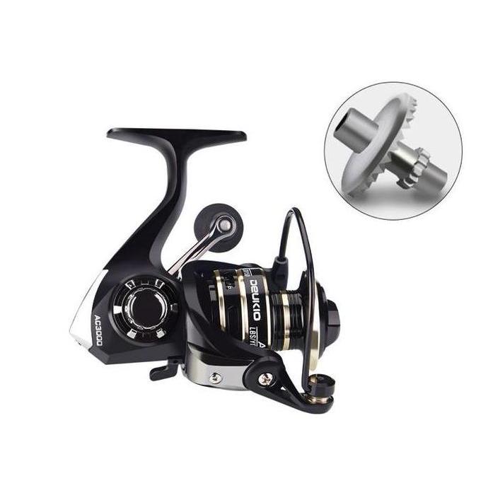Reel Pancing Deukio Spool Metal Ac 2000 - 7000