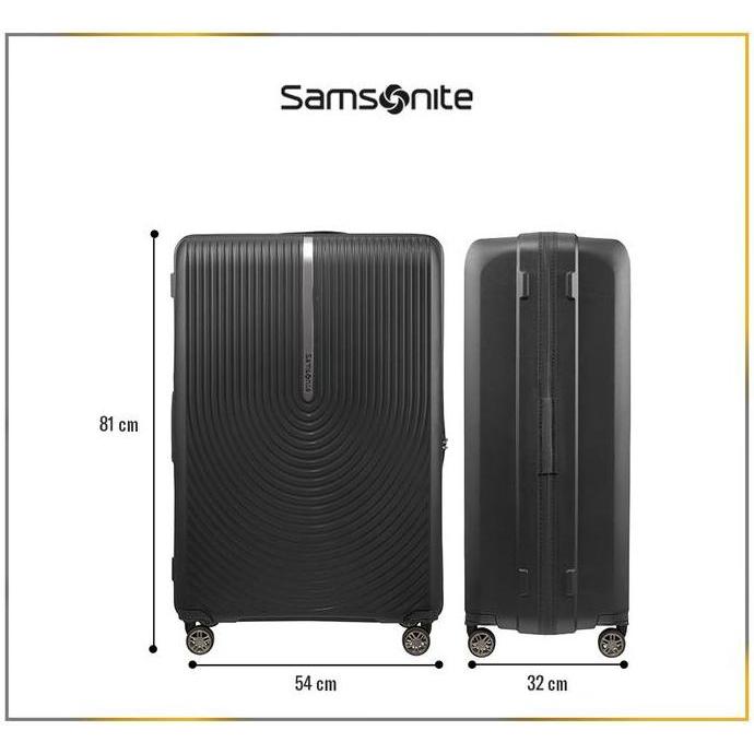 Promo Samsonite Hi-Fi Koper Hardcase Large/ 30Inch Expandable - Black