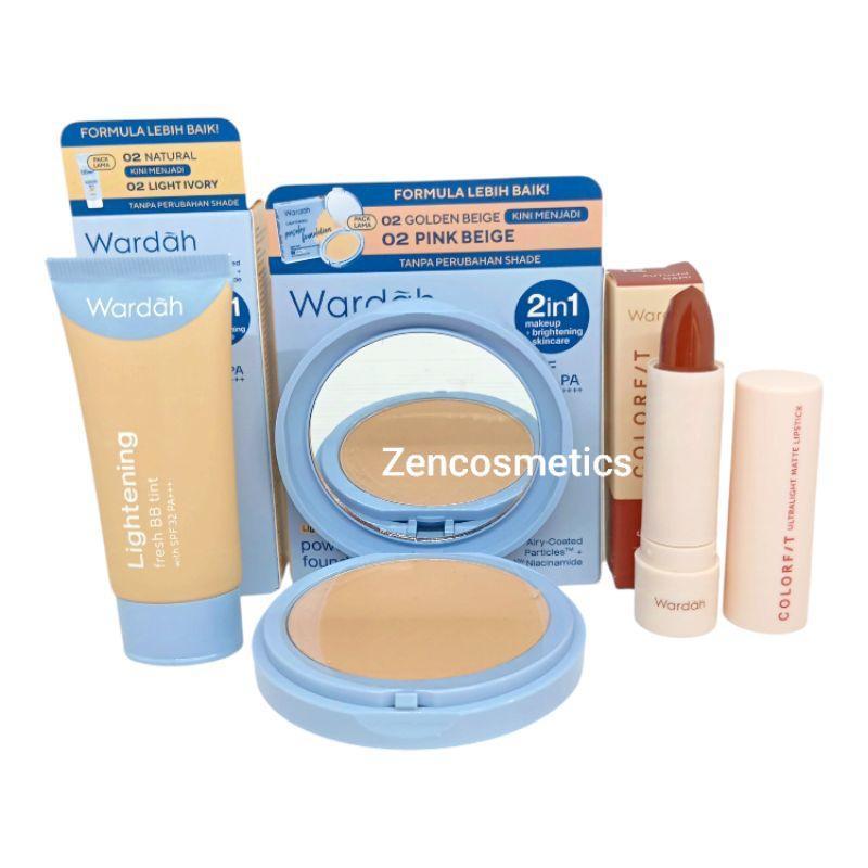 Wardah Paket Make Up Lengkap/ Wardah Make Up Komplit /Make Up Parsel