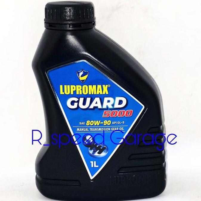 OLI MOBIL LUPROMAX GUARD 5000 SAE 80W 90 TRANSMISI MANUAL & FINAL DRIVE GARDAN 1 LITER