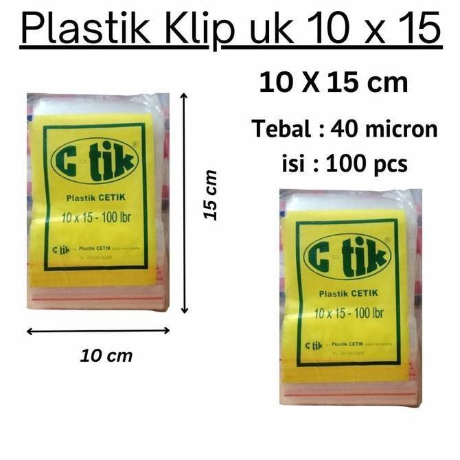 Plastik Klip uk 10x15 (isi 1000 lbr), plastik obat, plastik Zipper