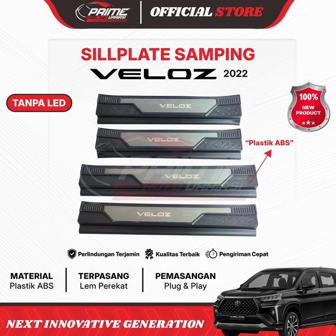 SILL PLATE VELOZ 2022 DOOR SILL PLATE VELOZ 2022 TANPA LAMPU - CCA BESTSELLER