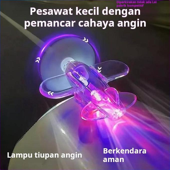 KENDARAAN LISTRIK PESAWAT KECIL BERENERGI ANGIN, SEPEDA MOTOR, LAMPU LED PEMBANGKIT LISTRIK TENAGA A