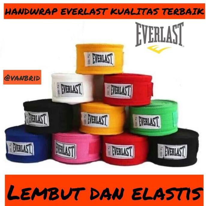 HANDWRAP EVERLAST 5 METER / HAND WRAP MUAYTHAI / BOXING / TINJU