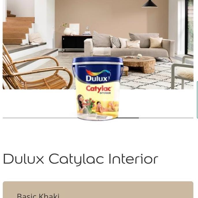 TERBARU - Dulux Catylac Interior - Basic Khaki