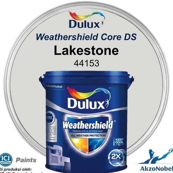 TERBARU - CAT DULUX WEATHERSHIELD 20 LT - LAKESTONE PTL 44153