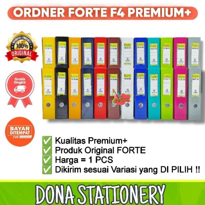 ODNER FORTE F4 WARNA-WARNI / ORDNER FOLIO / ORDNER MURAH / ORDNER F4