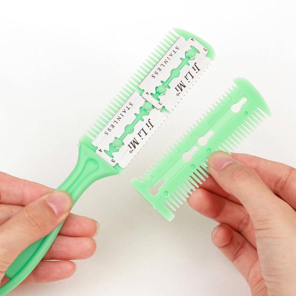 Sale Hari Ini Gusa Sisir Sasak Sisir Silet Komet Sisir Cutter Pemotong Pencukur Penipis Rambut Halus