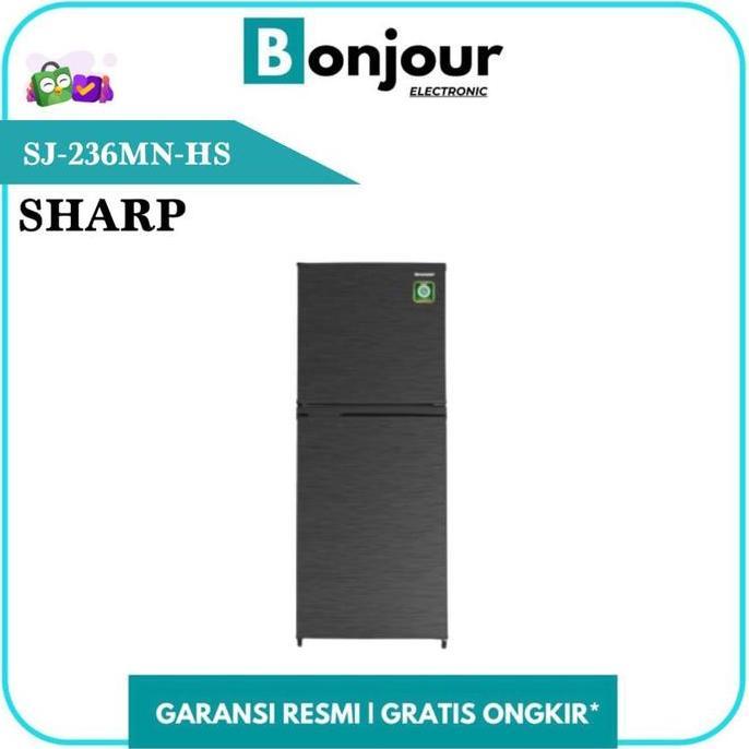 Kulkas Sharp SJ 236 MN 205L 2 Pintu Sharp SJ236MN SJ-236MN-HS 205 L