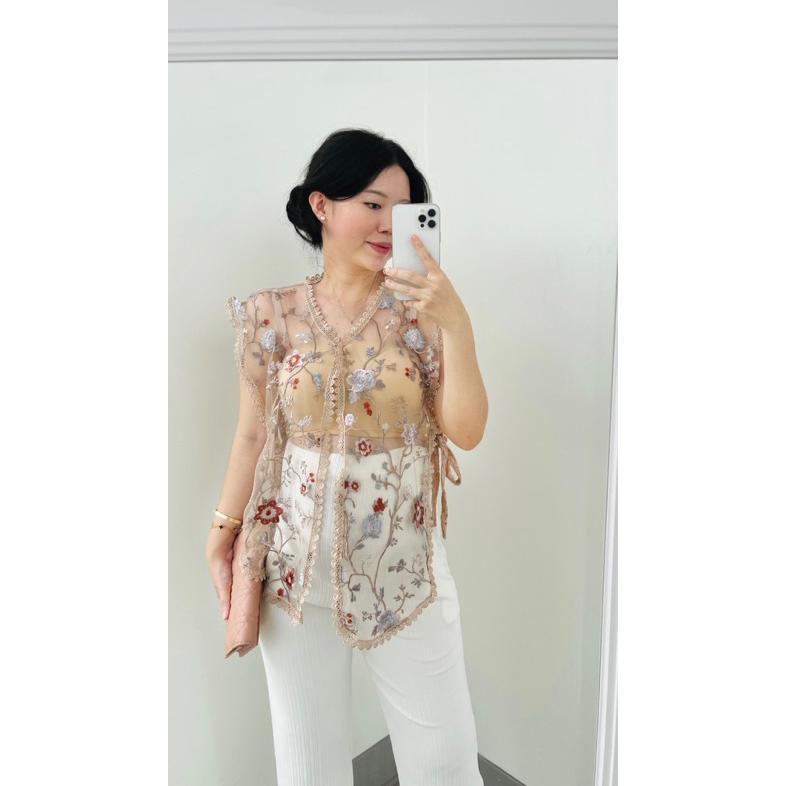 Berkualitas Clementine Outer / Outer Renda / Outer Wanita
