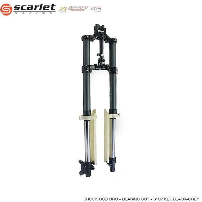 Scarlet Racing - Shock Upside Down Depan USD CNC Plus Bearing SCT 3107 Motorcycle KLX