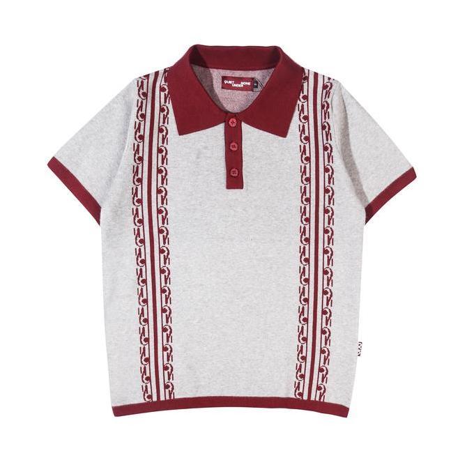 QUIET UNDER NONE - TRIBAL WHITE POLO
