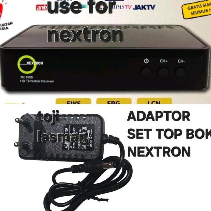 ( ADAPTOR STB SET TOP BOX BOK 2A5V ) NEKTRON  ADAPTER  COLOKAN PSU TRAVO POWER ANDROID BOX BOK STB D
