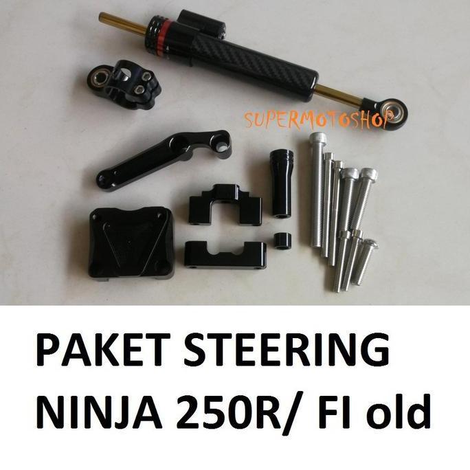 PAKET Steering Damper Ninja 250 R Ninja 250 Fi Old Stabilizer Stan