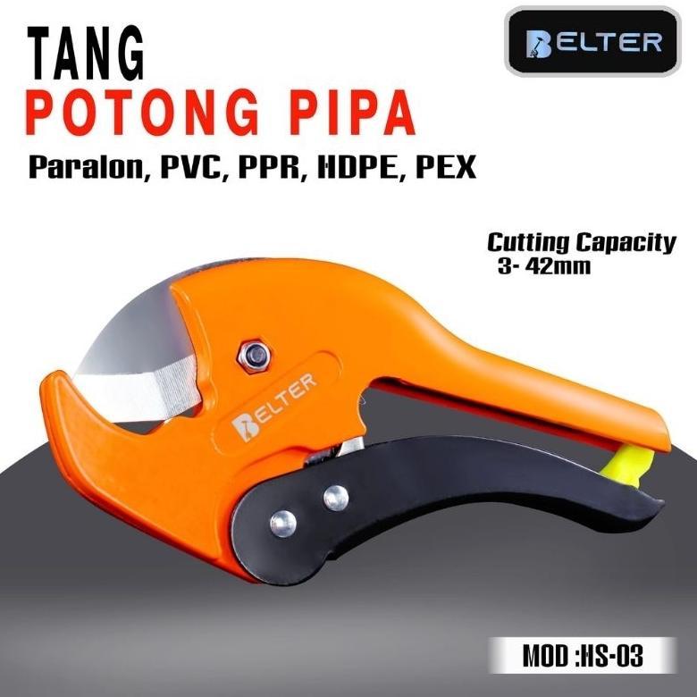 GUNTING PEMOTONG PIPA PVC ALAT POTONG PIPA GUNTING PIPA BELTER 42mm terlaris