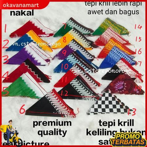 Udeng Segitiga Kualitas Premium Werkudoro Asli 26 Motif / Udeng Banyuwawi / Udeng Jawa / Iket Bali /