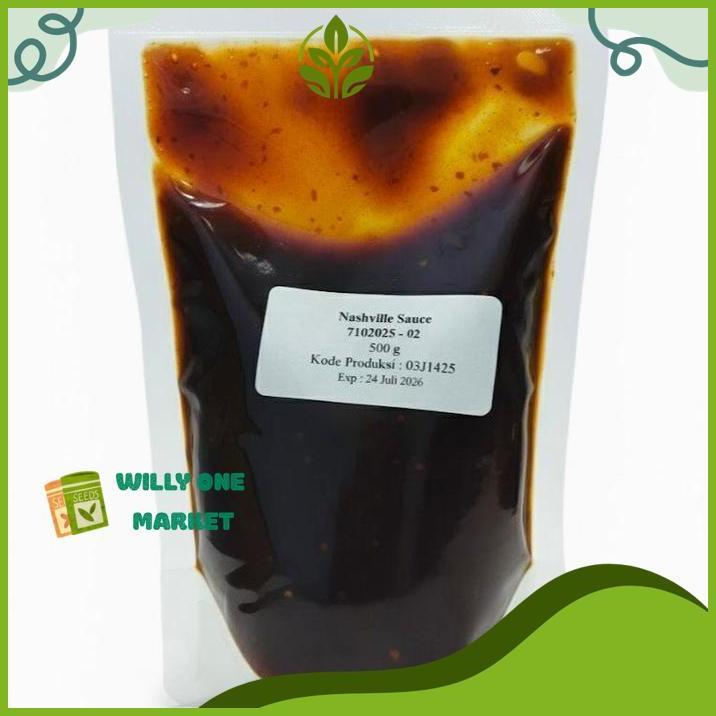 SAUS LADA HITAM 500G BLACKPEPPER SAUCE SAUS STEAK DAGING AYAM LADA HITAM WILLY ONE MARKET