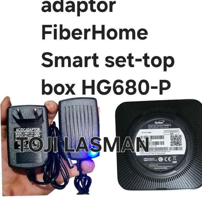2A12VFIBERHOME ADAPTOR ADAPTER CATU DAYA PSU POWER SUPPLY SMART SET TOP BOX HG680-P CATU DAYA: --- S