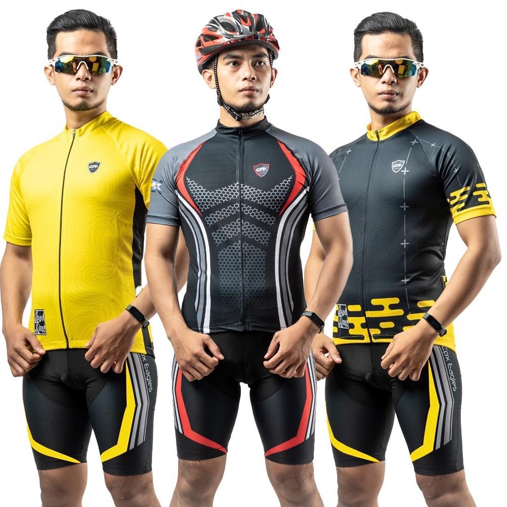TERBARU CPX Sport Setelan Baju Jersey Sepeda RB RoadBike Celana Gowes Padding Spon terbaik
