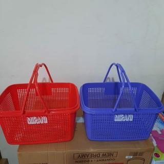 (Terbaru) Keranjang Belanja Plastik Keranjang Supermarket Mirani Kontainer Belanja Tas Belanja Bests