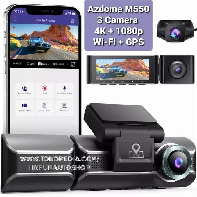 Promo Azdome M550 - Dashcam, Dash Camera Cod
