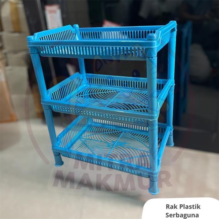(Ready) Sale Rak Piring Plastik Murah / Rak Display Jajanan / Rak Bumbu / Serbaguna Bestseller