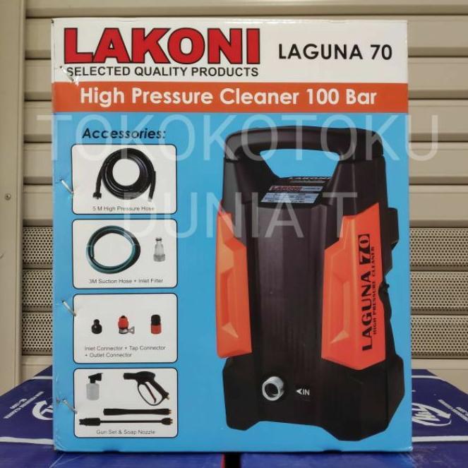 Mesin Cuci Motor & Mobil Jet Cleaner Lakoni Laguna 70 original