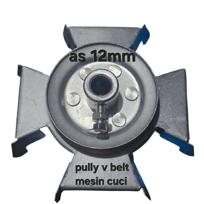 POLI PULI PULLEY PULY PULLY RODA VANBELL VAN V  BELT VAN BELT MOTOR DINAMO MESIN CUCI WASH WASHING S