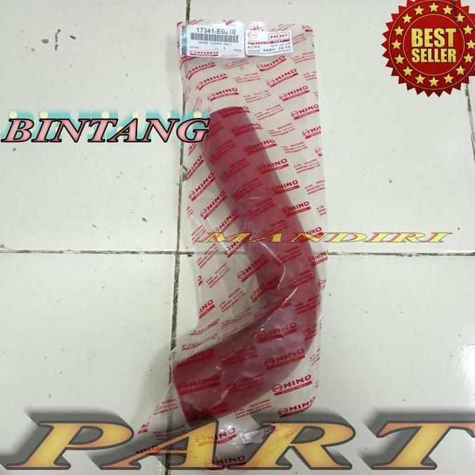 Hose Turbo Selang Turbo No1 Rino Hino Dutro Ht130 Ht125 130Ht 125Ht 17341-E0210 Part Mobil