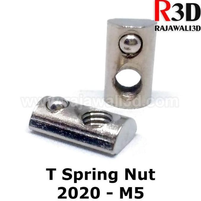 T Nut M5 Tee Nut T Spring Nut 20-M5 Aluminium Profile 2020