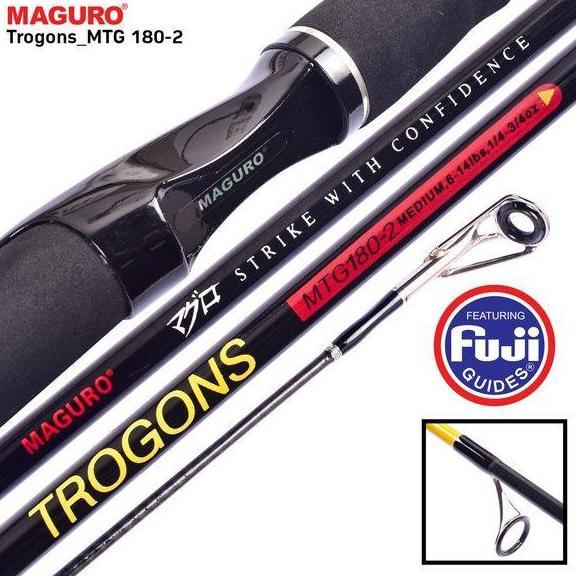 Joran Spinning MAGURO TROGONS | Harian Ikan Mas | Joran Empang