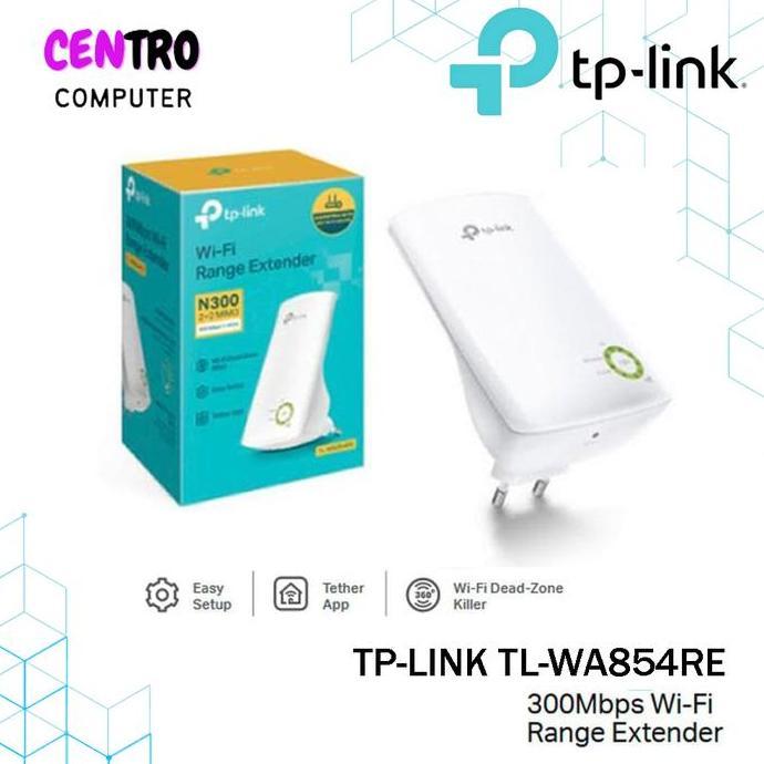 TERBARU - TP LINK Wifi Extender TL WA854RE MIMO TP Link Wifi Repeater N300 Wifi