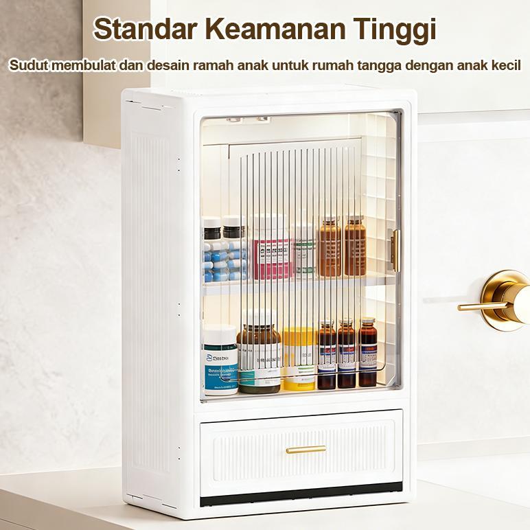 NEW PRODUCT KELAPA DINGIN RAK KAMAR MANDI TEMPEL DINDING LEMARI PENYIMPANAN GANTUNG PLASTIK DAPUR LE