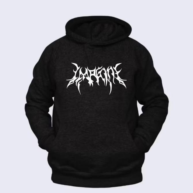 Sweater Hoodie Pria Remaja Dewasa Desain Grafiti Imagine Keren