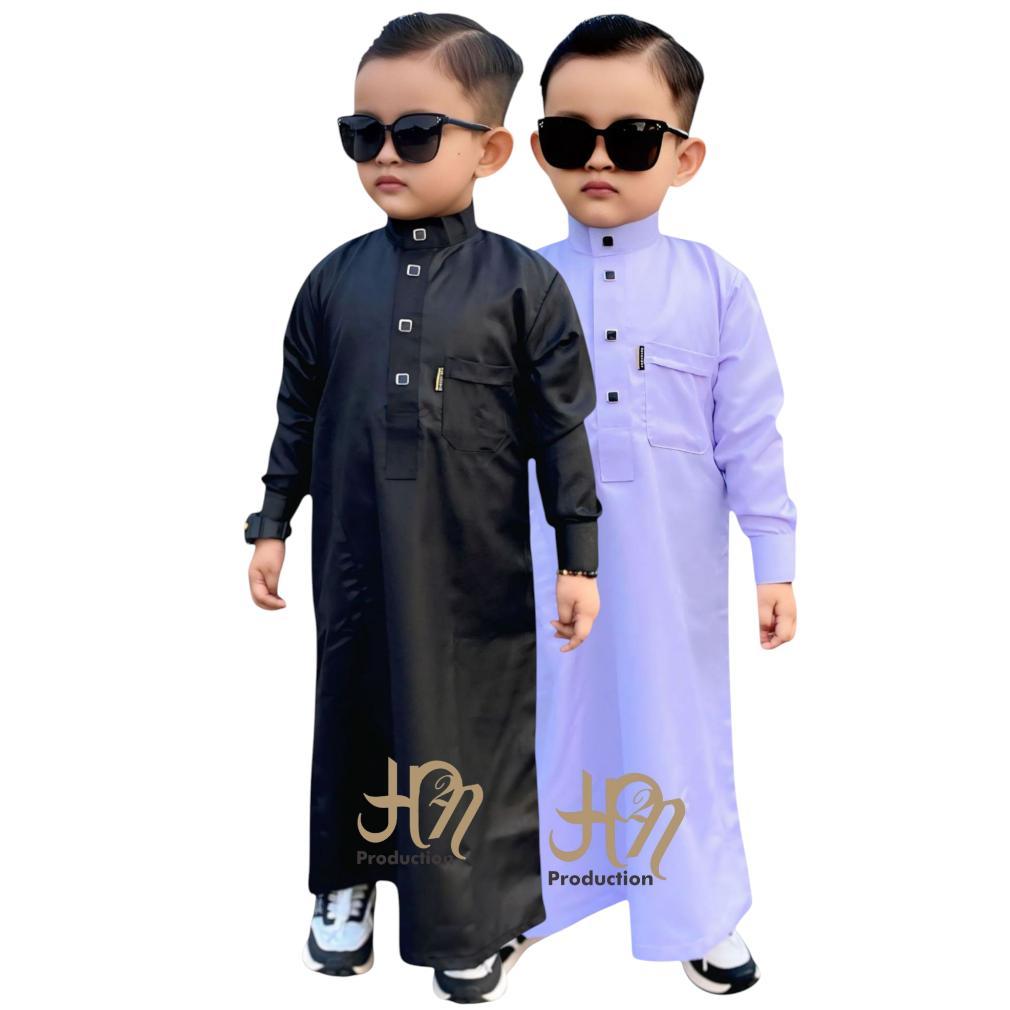 TERBARU Jubah Anak Laki-Laki Model Terbaru bahan Polyester