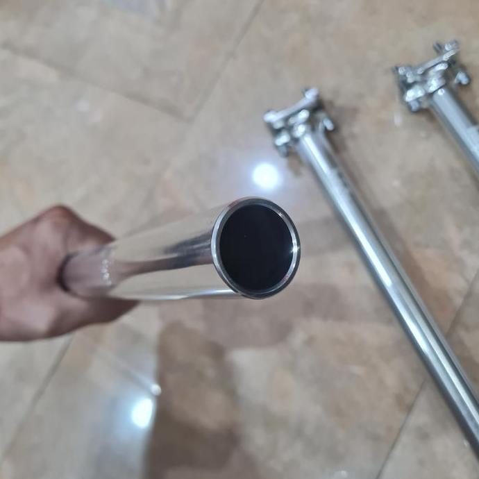 seatpost chrome GT half5+ 25.4 27.2 28.6 tiang sadel toopre wake ztto united lunje