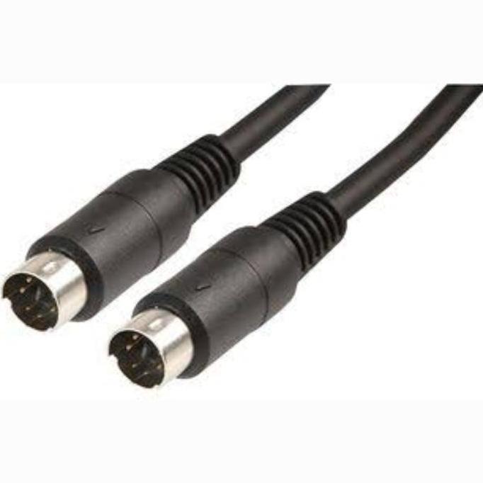TERBARU - Kabel Mini Din 6 Pin Male to Male 6P-6P