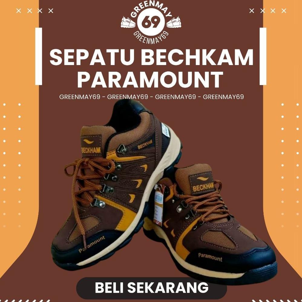 PROMO TERBARU SEPATU HIKING OLAHRAGA - SEPATU BECKHAM - SEPATU PARAMOUNT - PARAMOUNT BECKHAM - SEPAT